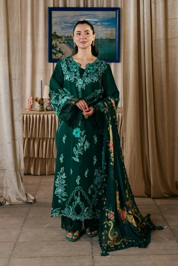 Picture of Maryam Hussain - Luxury Lawn Vol 2 - 07-Maheer - Unstitched - Available at Raja Sahib