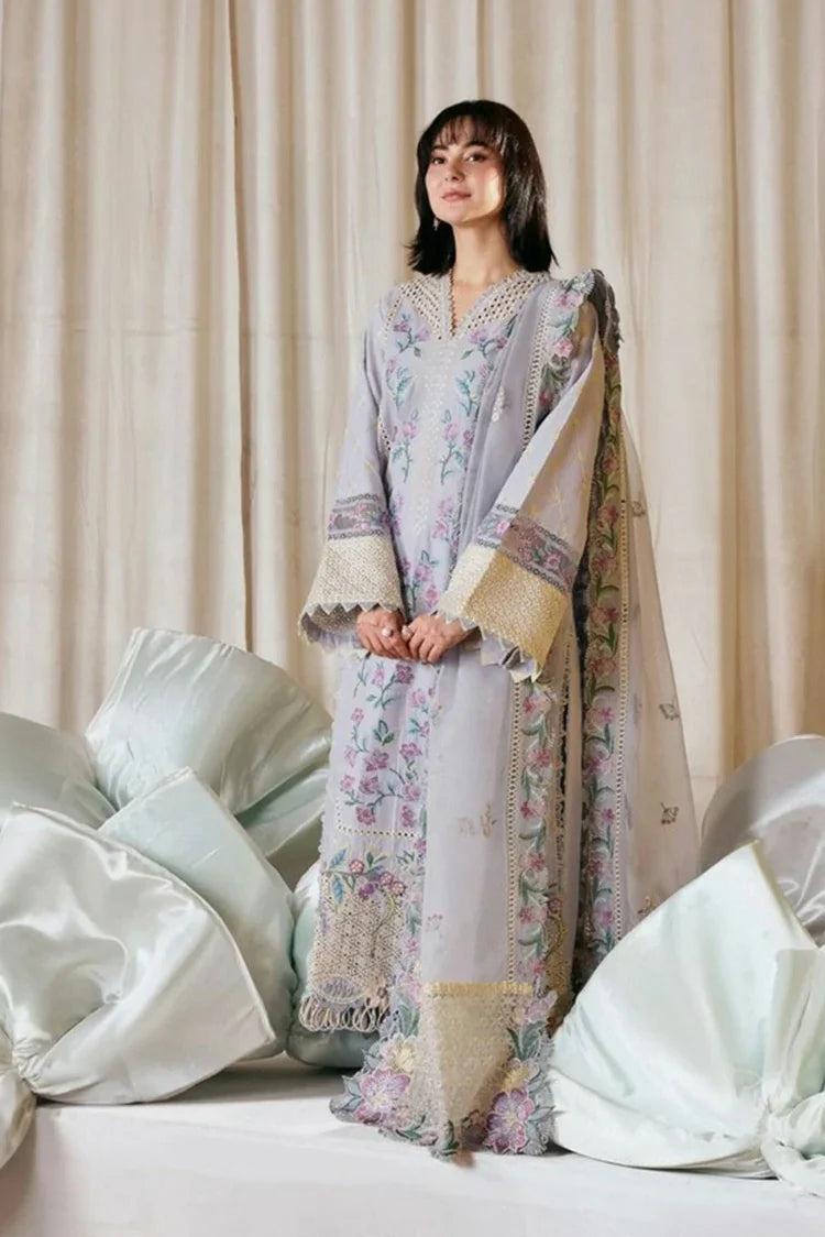 Picture of Maryam Hussain - Luxury Lawn Vol 2 - 08-Pari - Unstitched - Available at Raja Sahib
