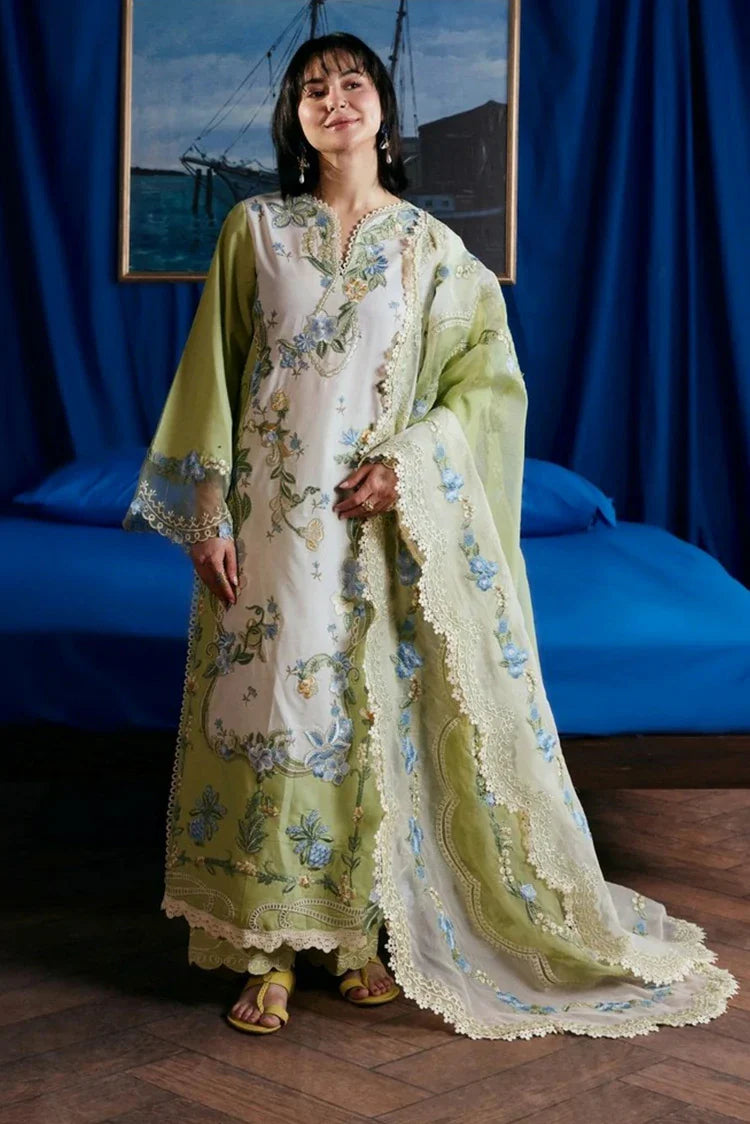Picture of Maryam Hussain - Luxury Lawn Vol 2 - 09-Dimple - Unstitched - Available at Raja Sahib