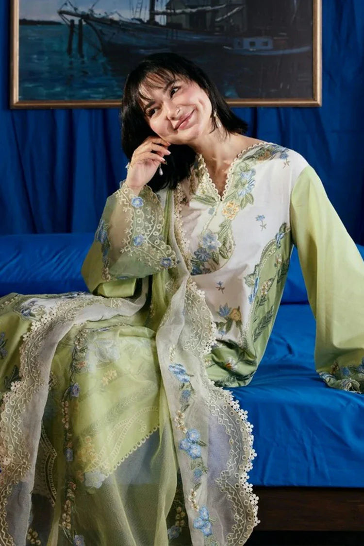 Picture of Maryam Hussain - Luxury Lawn Vol 2 - 09-Dimple - Unstitched - Available at Raja Sahib
