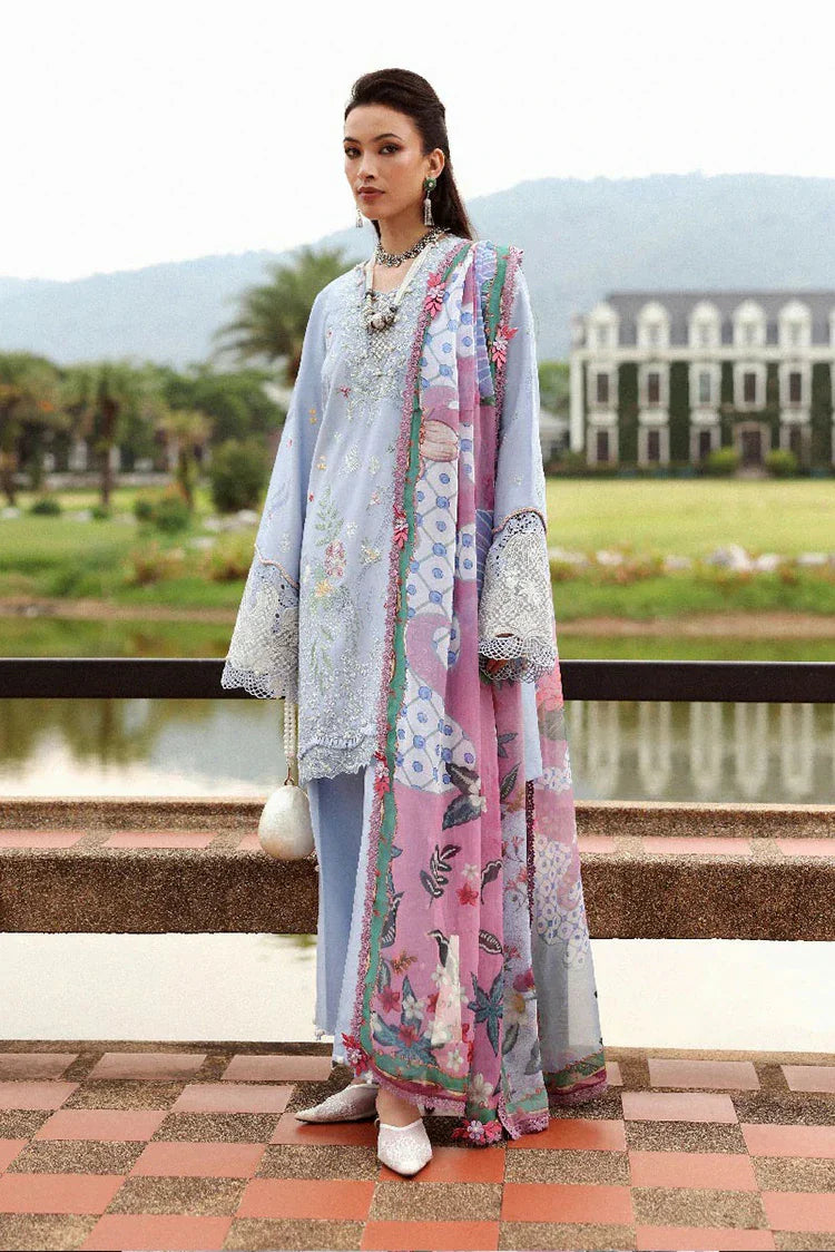 Picture of Republic Womenswear - Lilas Summer Lawn - RP-4B-Elowen - Unstitched - Available at Raja Sahib