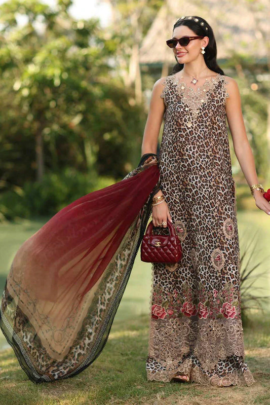 Picture of Noor by Saadia Asad - Noor Eid Luxe Printskhaas Collection - 11-Luneva - Unstitched - Available at Raja Sahib