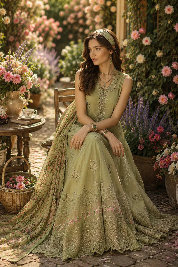 Picture of Noor by Saadia Asad - Noor Eid Luxe Printskhaas Collection - 12-Celestia - Unstitched - Available at Raja Sahib
