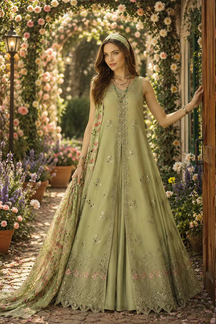 Picture of Noor by Saadia Asad - Noor Eid Luxe Printskhaas Collection - 12-Celestia - Unstitched - Available at Raja Sahib
