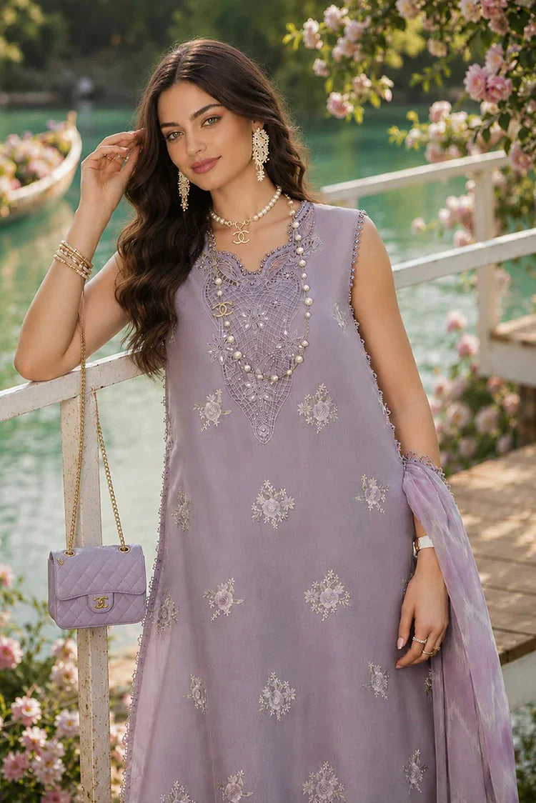 Picture of Noor by Saadia Asad - Noor Eid Luxe Printskhaas Collection - 04-Sereneh - Unstitched - Available at Raja Sahib