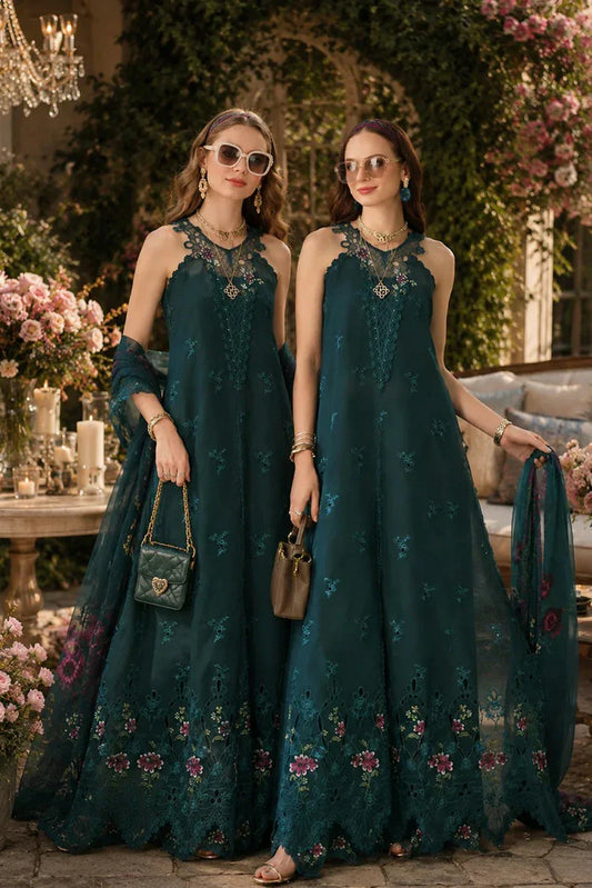 Picture of Noor by Saadia Asad - Noor Eid Luxe Printskhaas Collection - 06-Zarelle - Unstitched - Available at Raja Sahib