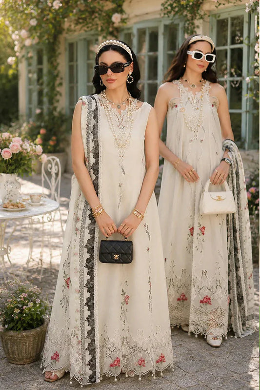 Picture of Noor by Saadia Asad - Noor Eid Luxe Printskhaas Collection - 07-Liora - Unstitched - Available at Raja Sahib