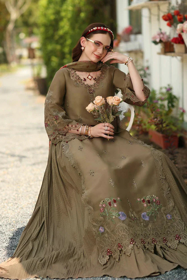 Picture of Noor by Saadia Asad - Noor Eid Luxe Printskhaas Collection - 08-Solara - Unstitched - Available at Raja Sahib