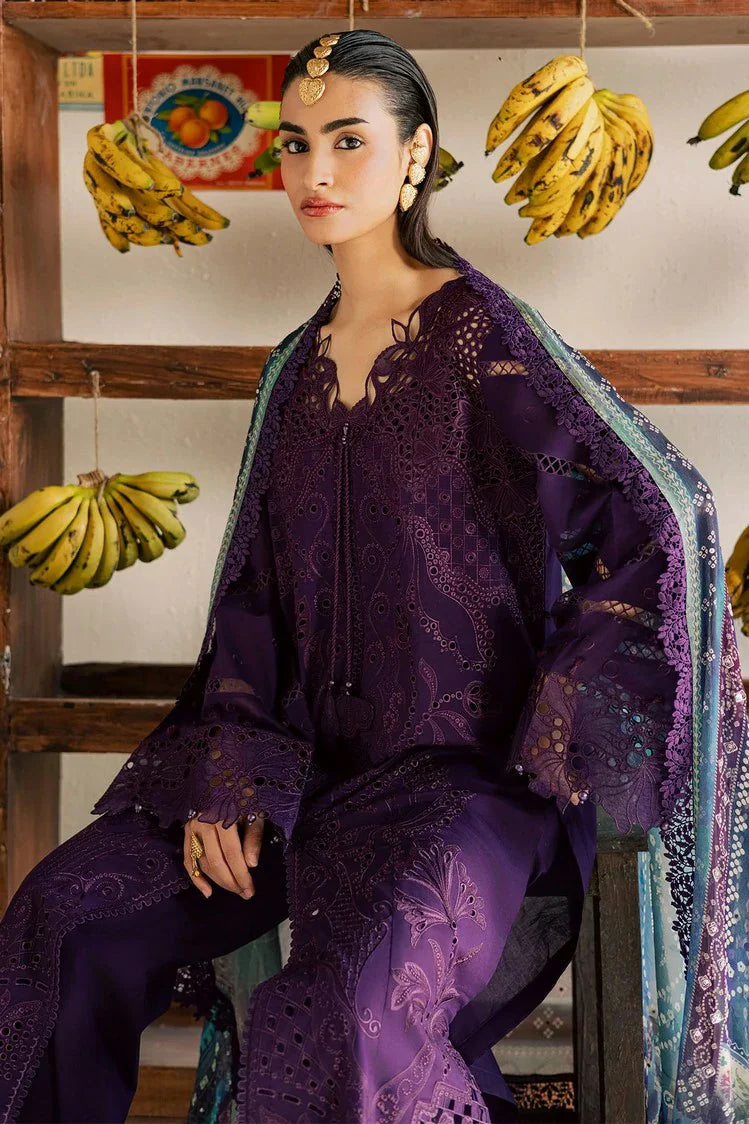 Picture of Nureh - Bazar Embroidered Schiffli Lawn Collection Vol 2 - NE-253 - Unstitched - Available at Raja Sahib