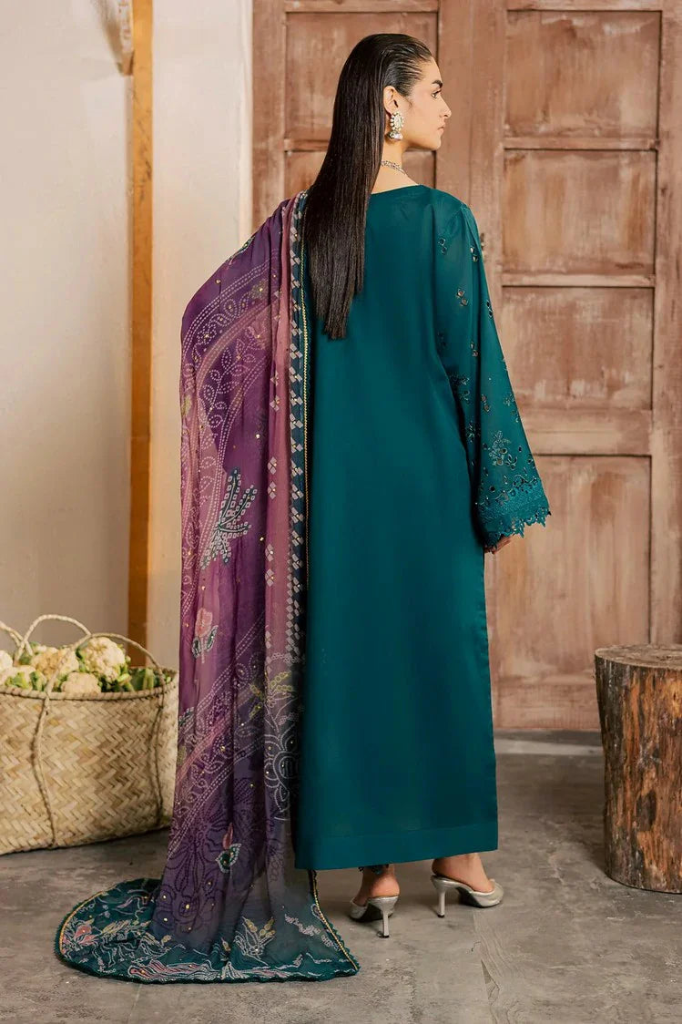 Picture of Nureh - Bazar Embroidered Schiffli Lawn Collection Vol 2 - NE-256 - Unstitched - Available at Raja Sahib