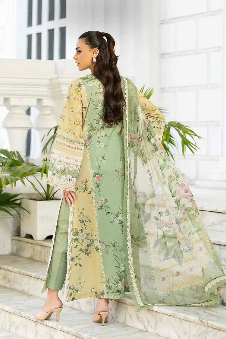 Picture of Elaf - Signature Embroidered Lawn Collection Vol 2 - ESG-1A ELARA - Unstitched - Available at Raja Sahib