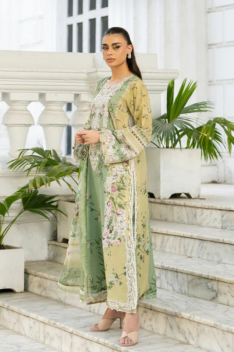 Picture of Elaf - Signature Embroidered Lawn Collection Vol 2 - ESG-1A ELARA - Unstitched - Available at Raja Sahib