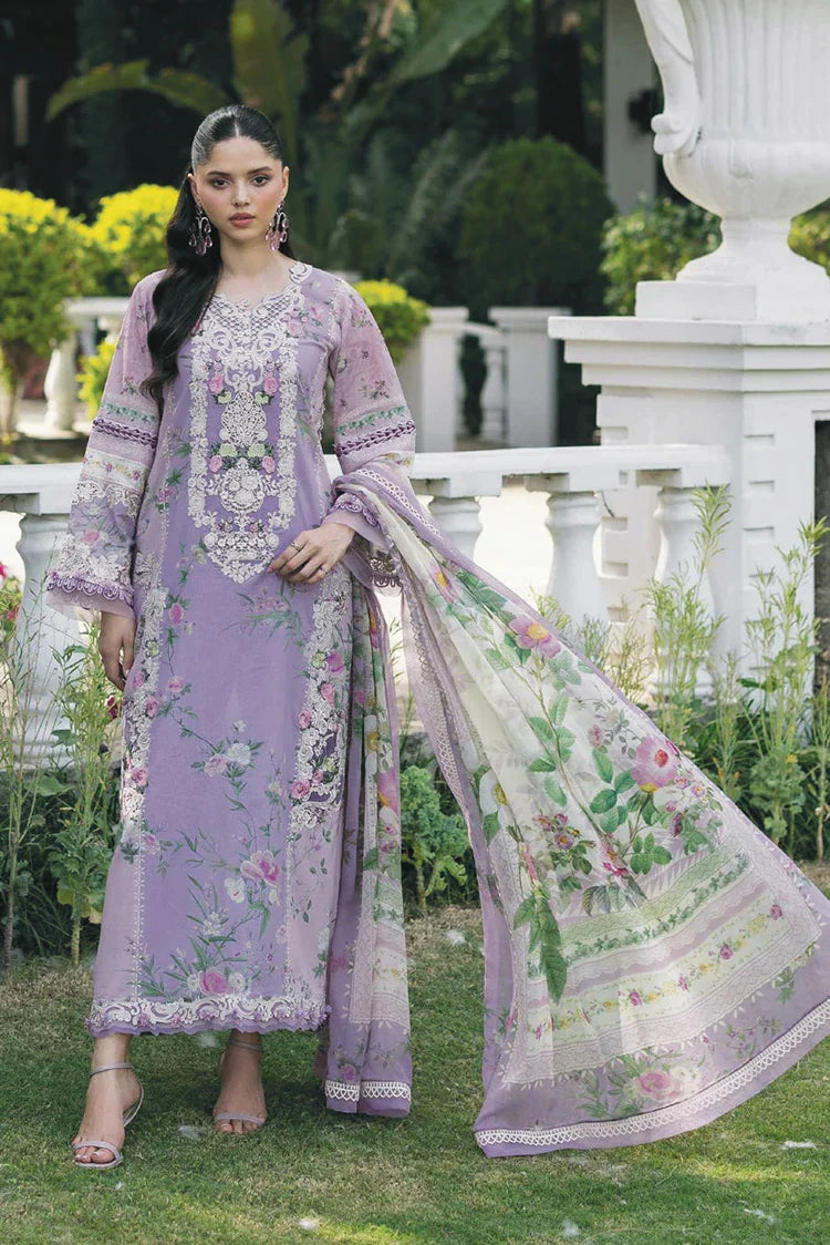 Picture of Elaf - Signature Embroidered Lawn Collection Vol 2 - ESG-1B BIANCA - Unstitched - Available at Raja Sahib