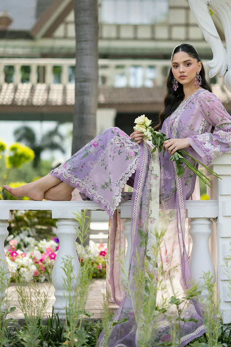 Picture of Elaf - Signature Embroidered Lawn Collection Vol 2 - ESG-1B BIANCA - Unstitched - Available at Raja Sahib