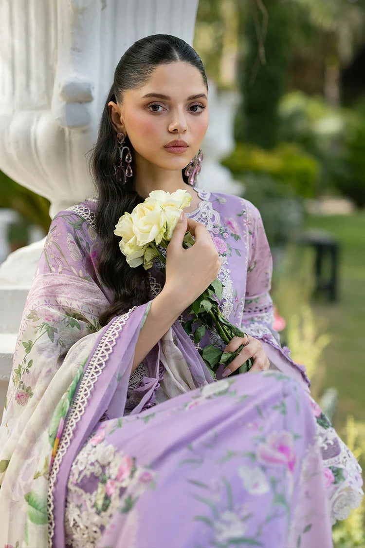 Picture of Elaf - Signature Embroidered Lawn Collection Vol 2 - ESG-1B BIANCA - Unstitched - Available at Raja Sahib