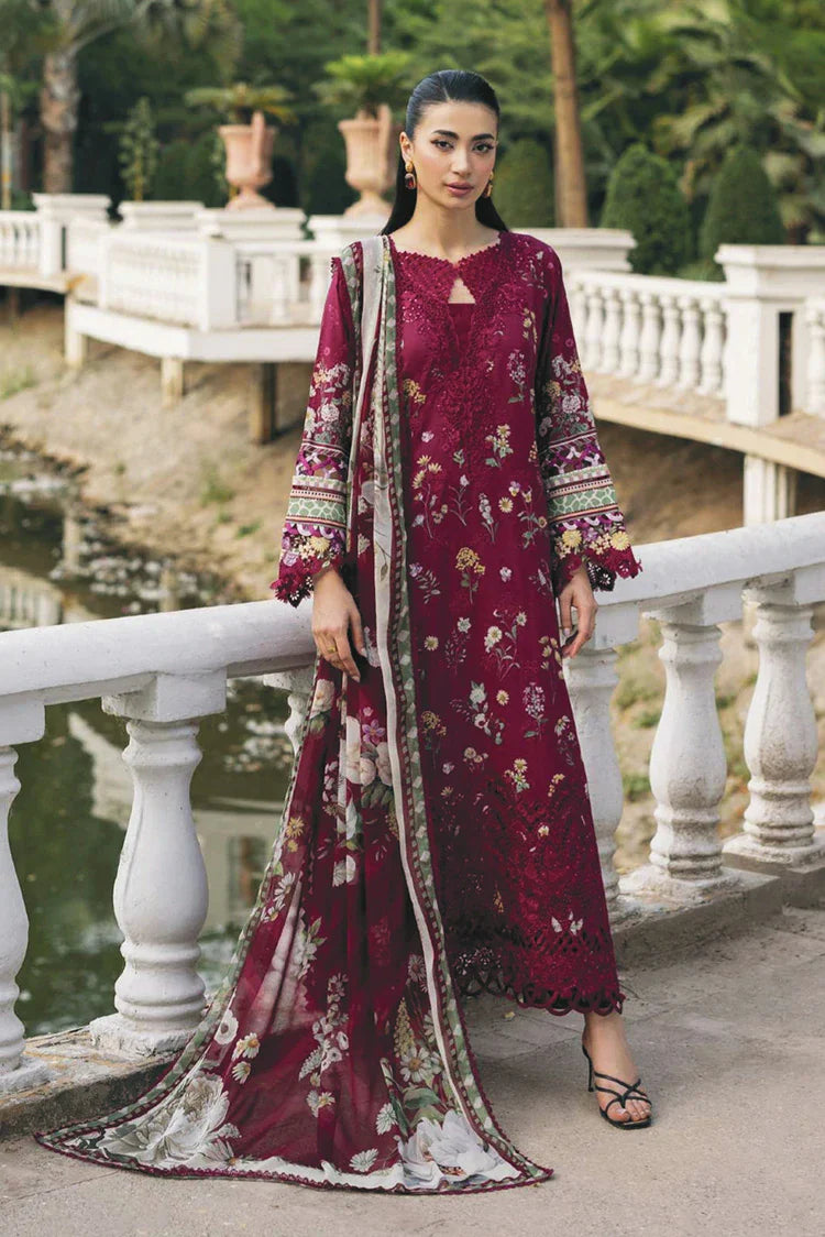 Picture of Elaf - Signature Embroidered Lawn Collection Vol 2 - ESG-2A NORA - Unstitched - Available at Raja Sahib