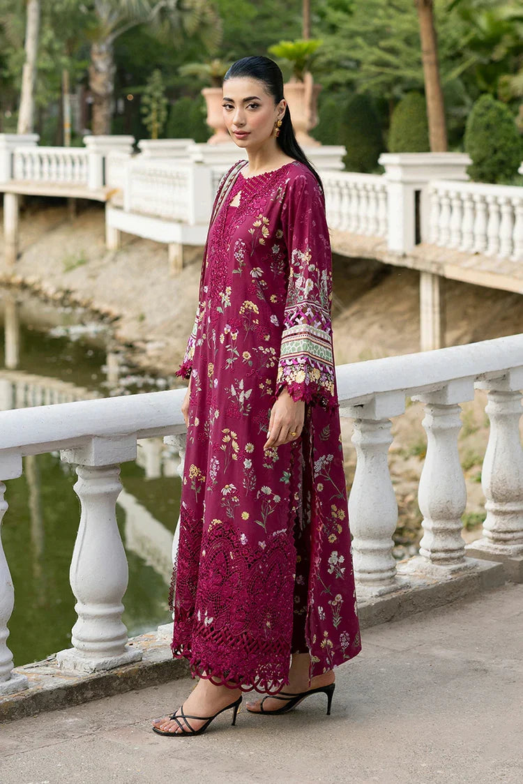 Picture of Elaf - Signature Embroidered Lawn Collection Vol 2 - ESG-2A NORA - Unstitched - Available at Raja Sahib