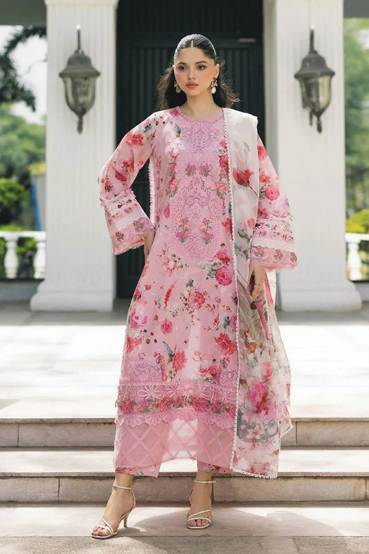 Elaf - Signature Embroidered Lawn Collection Vol 2 - ESG-4B MIRA - Unstitched