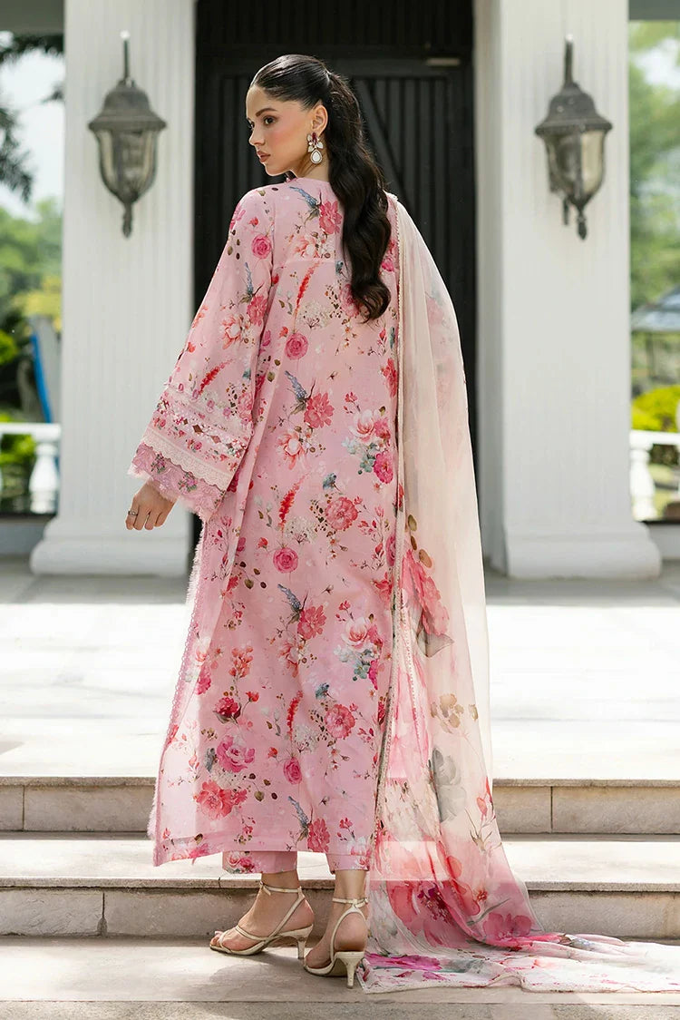 Picture of Elaf - Signature Embroidered Lawn Collection Vol 2 - ESG-4B MIRA - Unstitched - Available at Raja Sahib