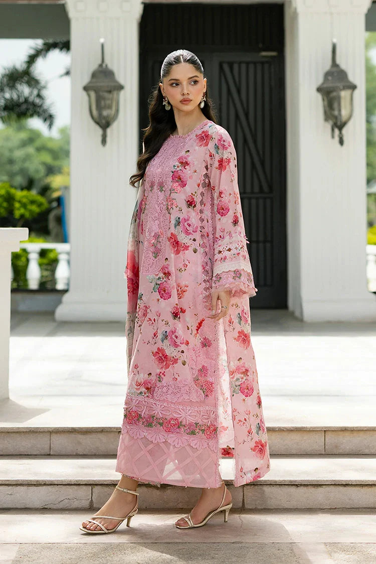 Picture of Elaf - Signature Embroidered Lawn Collection Vol 2 - ESG-4B MIRA - Unstitched - Available at Raja Sahib