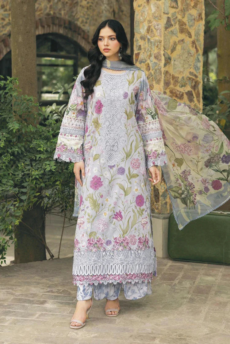 Picture of Elaf - Signature Embroidered Lawn Collection Vol 2 - ESG-5A ARIANA - Unstitched - Available at Raja Sahib