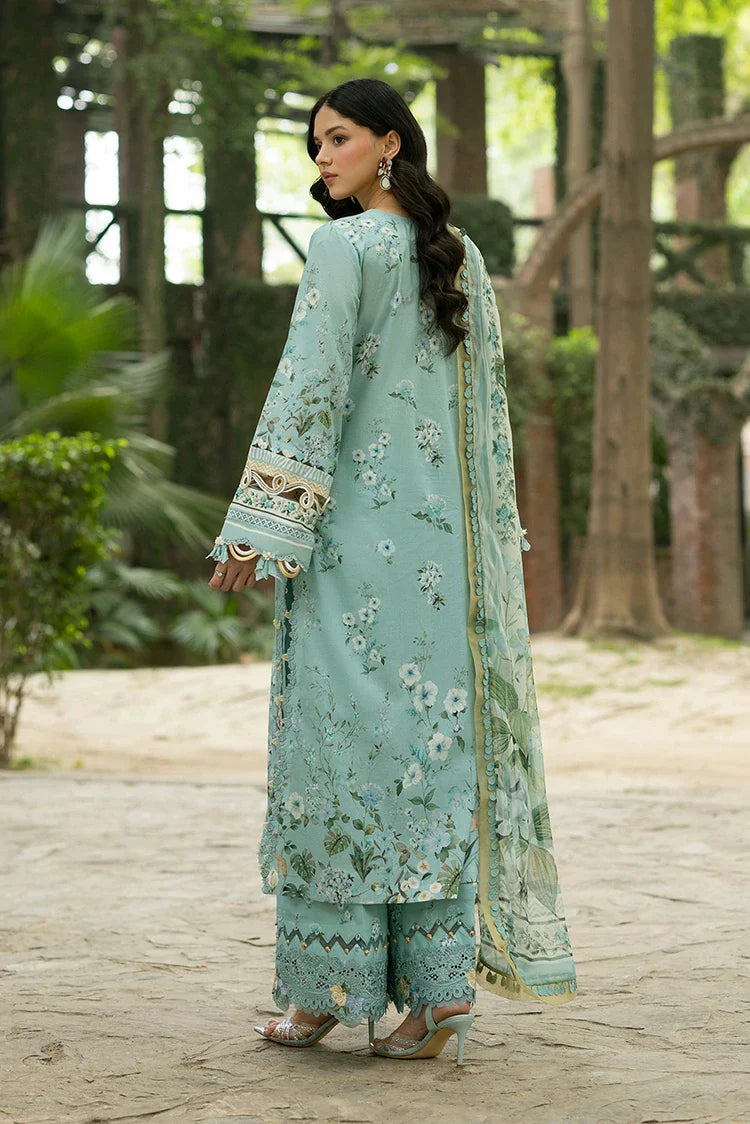 Picture of Elaf - Signature Embroidered Lawn Collection Vol 2 - ESG-6B ZARIA - Unstitched - Available at Raja Sahib