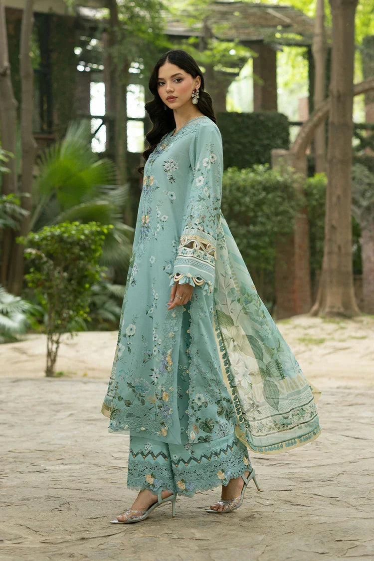 Picture of Elaf - Signature Embroidered Lawn Collection Vol 2 - ESG-6B ZARIA - Unstitched - Available at Raja Sahib