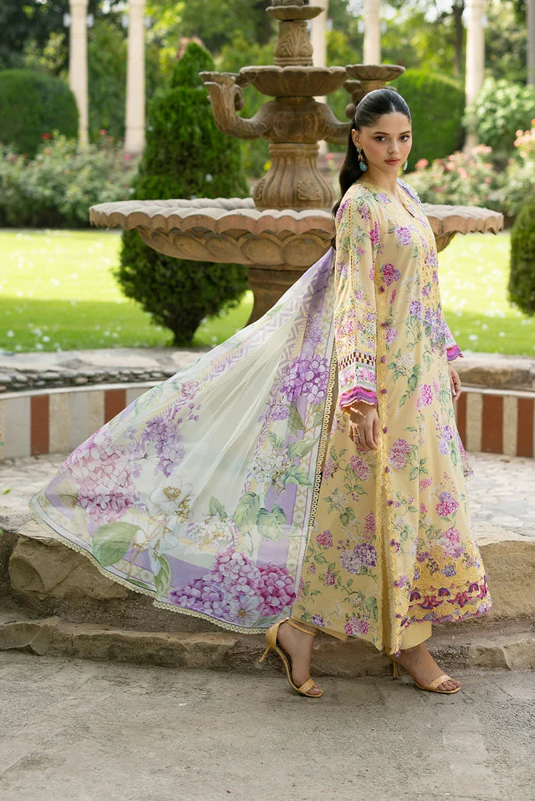 Picture of Elaf - Signature Embroidered Lawn Collection Vol 2 - ESG-7A STELLA - Unstitched - Available at Raja Sahib