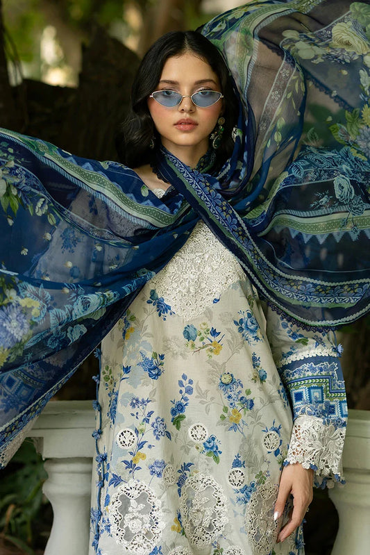 Elaf - Signature Embroidered Lawn Collection Vol 2 - ESG-8B CELINE - Unstitched