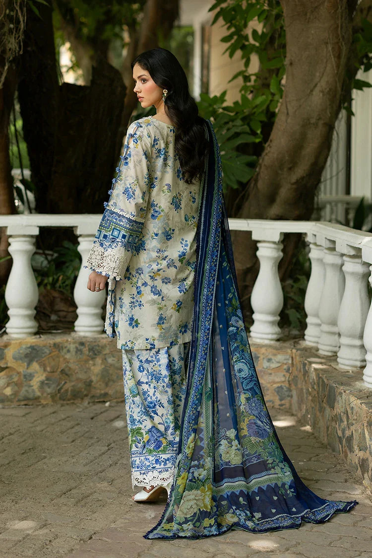 Picture of Elaf - Signature Embroidered Lawn Collection Vol 2 - ESG-8B CELINE - Unstitched - Available at Raja Sahib