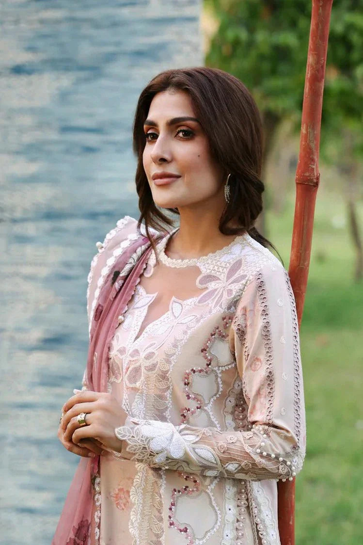 Picture of Afrozeh - A Lawn Luxury Edit - 12410-ZEYAM - Unstitched - Available at Raja Sahib