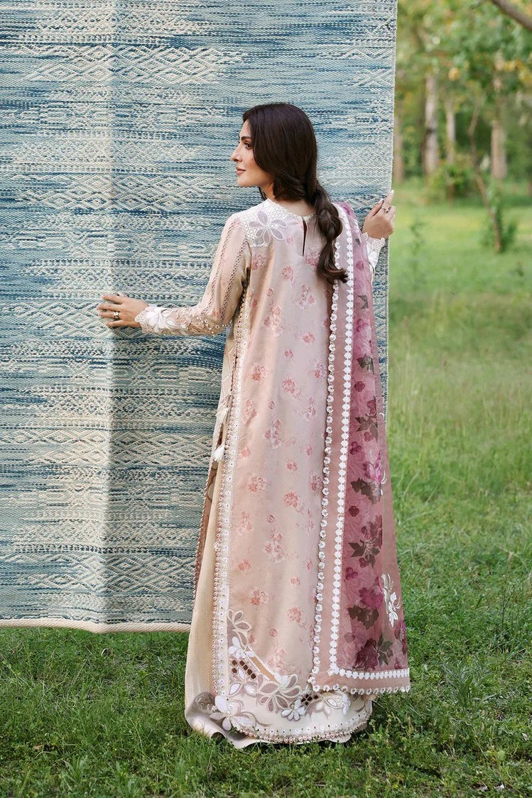 Picture of Afrozeh - A Lawn Luxury Edit - 12410-ZEYAM - Unstitched - Available at Raja Sahib