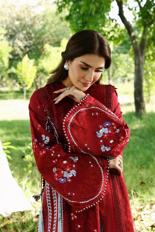 Afrozeh - A Lawn Luxury Edit - 1245-HALIA - Unstitched