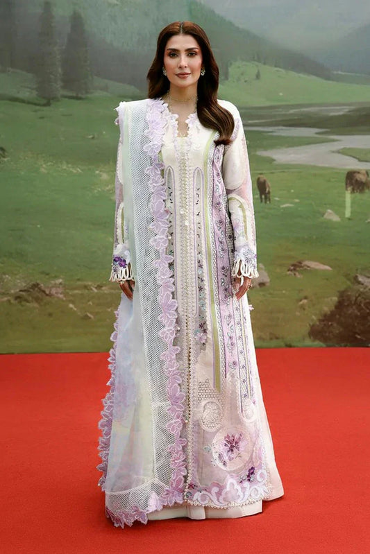 Afrozeh - A Lawn Luxury Edit - 1246-MIREN - Unstitched