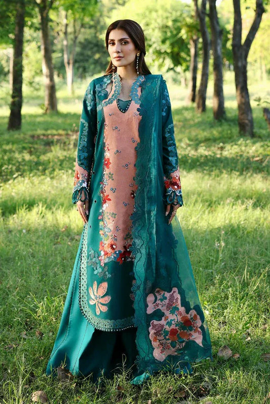 Afrozeh - A Lawn Luxury Edit - 1247-DALIYA - Unstitched