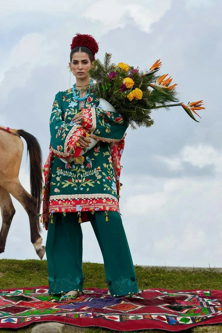 Picture of Elan - Kashmee Lawn Collection - DEODAR (EL26-12A) - Unstitched - Available at Raja Sahib