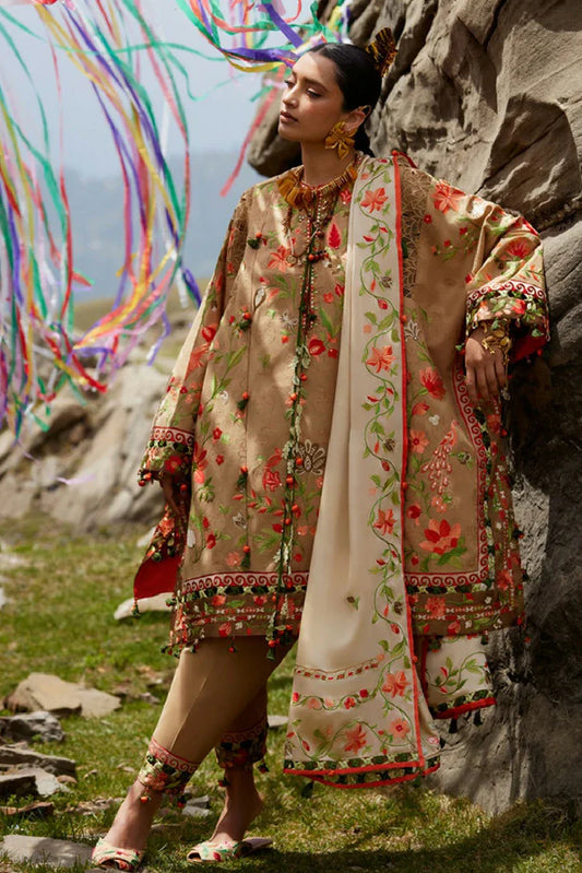 Elan - Kashmee Lawn Collection - DEODAR(EL26-12B) - Unstitched