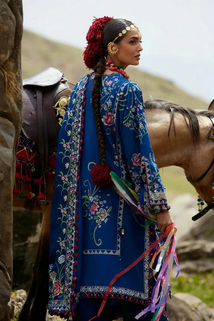 Picture of Elan - Kashmee Lawn Collection - ZABAR (EL26-01B) - Unstitched - Available at Raja Sahib
