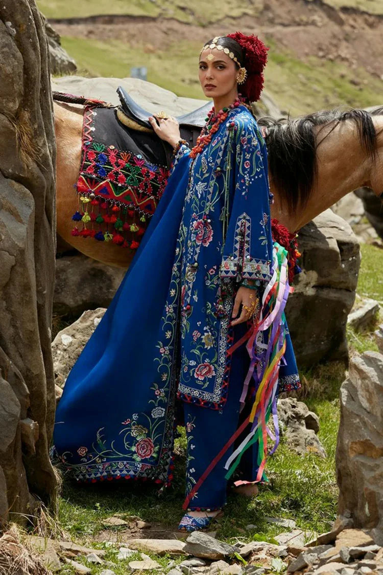 Picture of Elan - Kashmee Lawn Collection - ZABAR (EL26-01B) - Unstitched - Available at Raja Sahib
