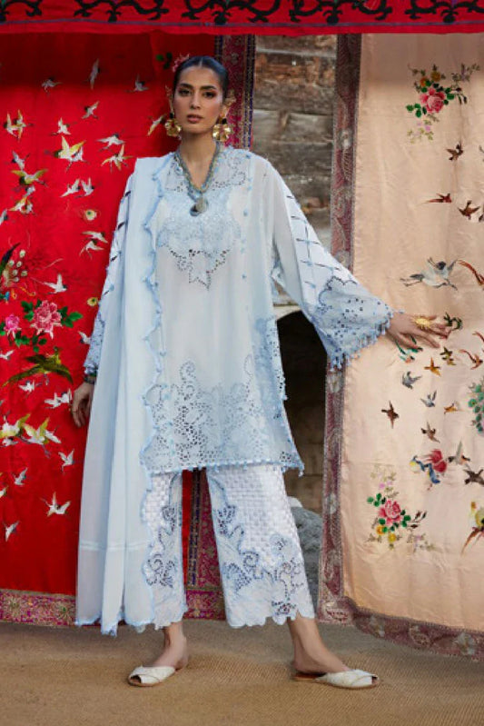 Elan - Kashmee Lawn Collection - BRUMINE (EL26-02A) - Unstitched