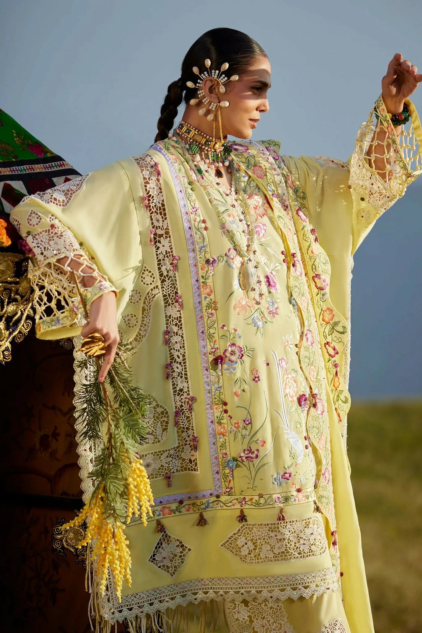 Picture of Elan - Kashmee Lawn Collection - NEELUNE (EL26-05A) - Unstitched - Available at Raja Sahib
