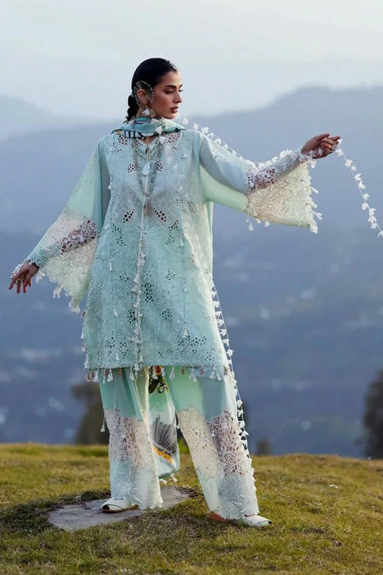 Picture of Elan - Kashmee Lawn Collection - ZEVARÉ (EL26-07A) - Unstitched - Available at Raja Sahib