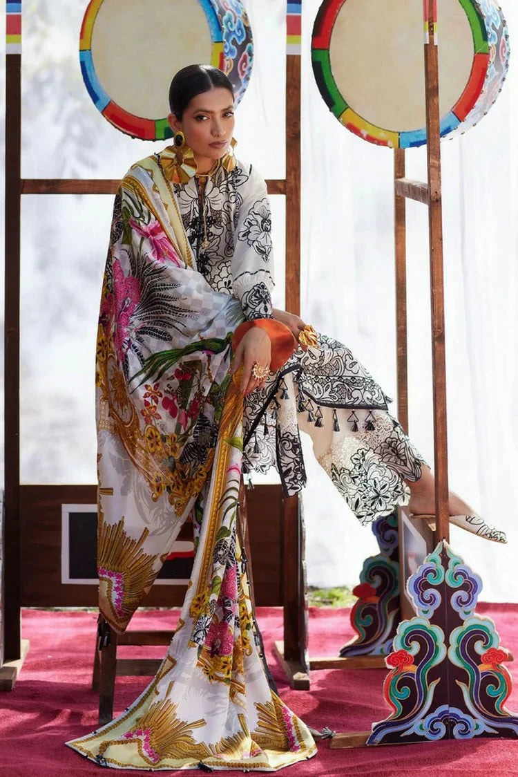 Picture of Elan - Kashmee Lawn Collection - ZEVARÉ (EL26-07B) - Unstitched - Available at Raja Sahib
