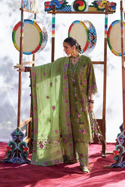 Elan - Kashmee Lawn Collection - GULRAAZ (EL26-08A) - Unstitched