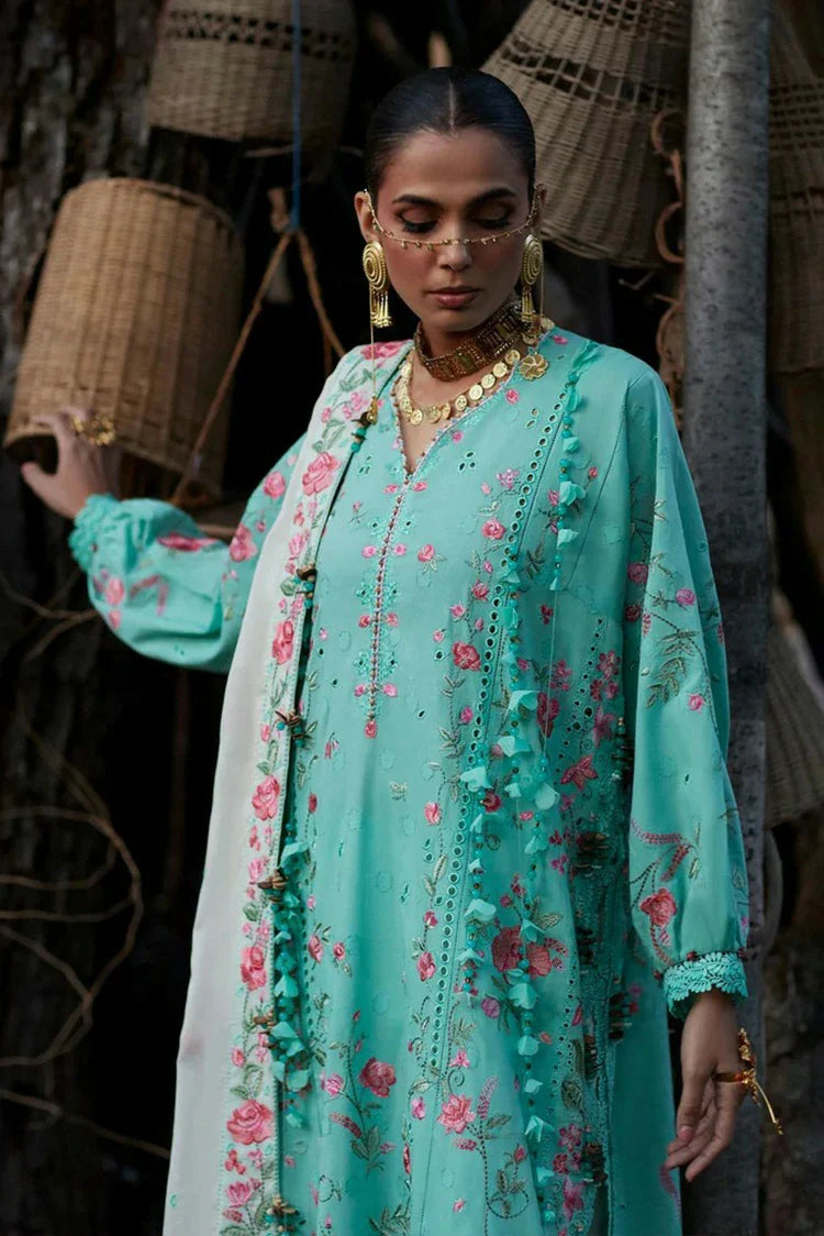 Picture of Elan - Kashmee Lawn Collection - GULRAAZ (EL26-08B) - Unstitched - Available at Raja Sahib