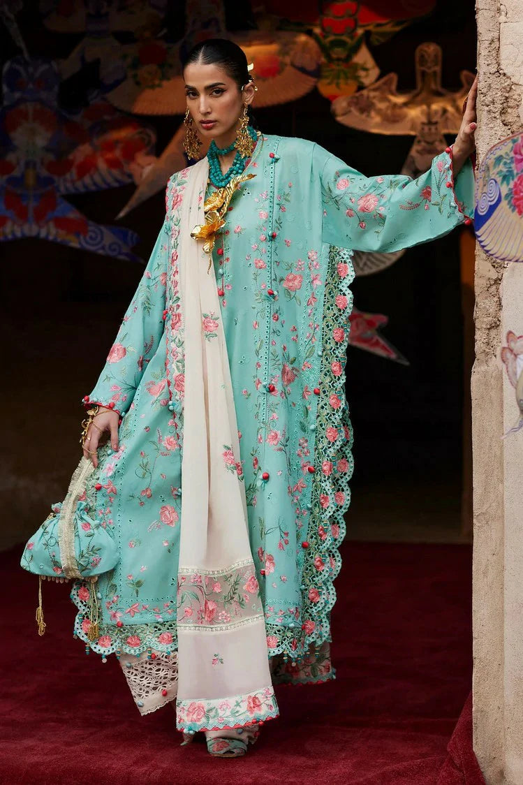 Picture of Elan - Kashmee Lawn Collection - GULRAAZ (EL26-08B) - Unstitched - Available at Raja Sahib