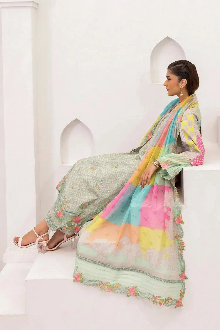 Picture of Charizma - Rang e Bahar Lawn Collection Vol 3 - CRB6-19 - Unstitched - Available at Raja Sahib
