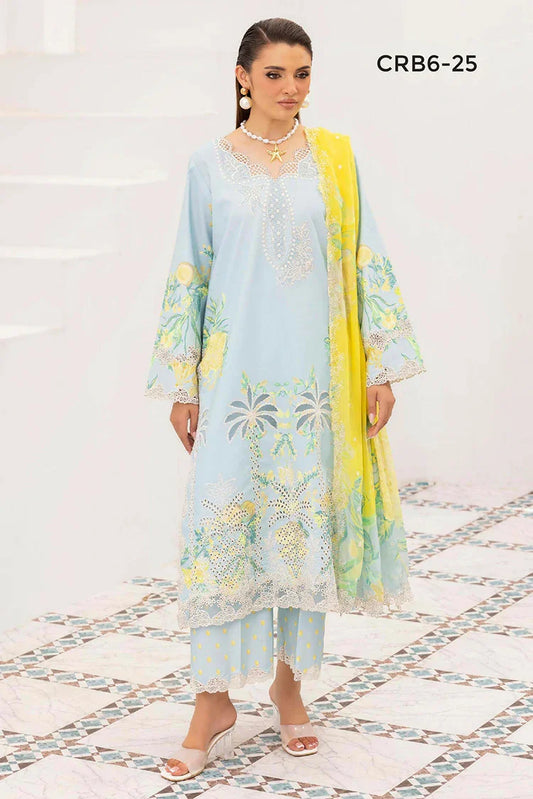 Picture of Charizma - Rang e Bahar Lawn Collection Vol 3 - CRB6-25 - Unstitched - Available at Raja Sahib
