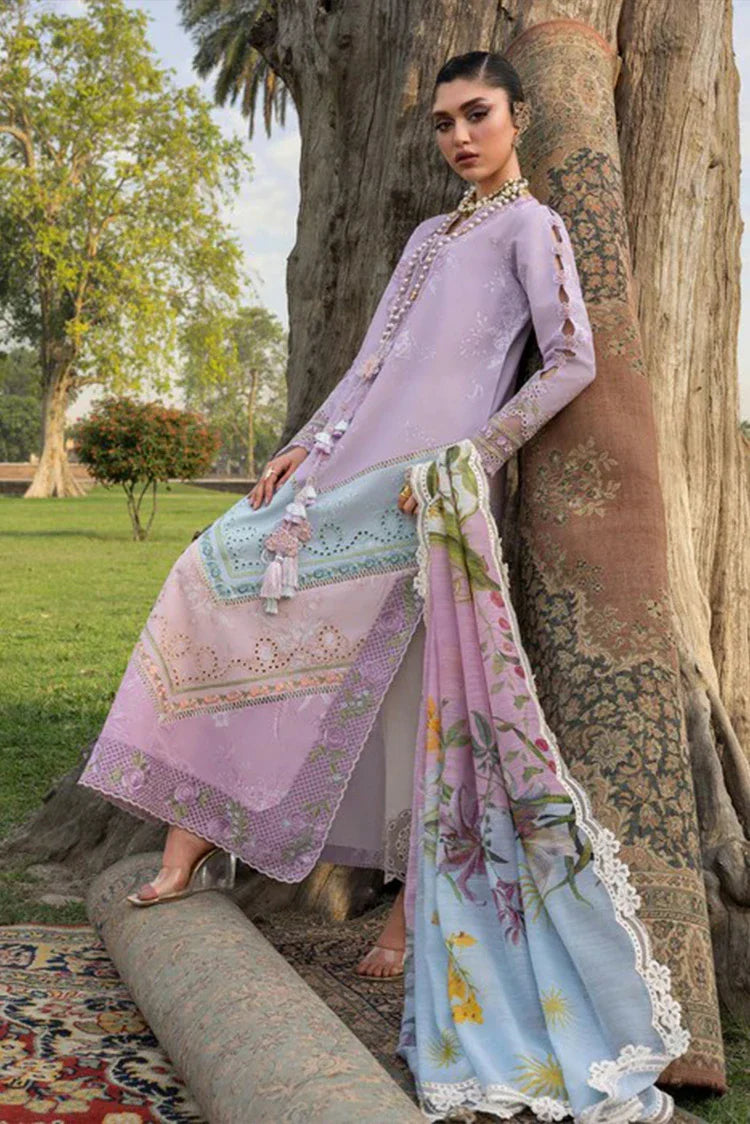 Picture of Saira Shakira - Bloom Luxury Lawn Collection - AVA-01B - Unstitched - Available at Raja Sahib