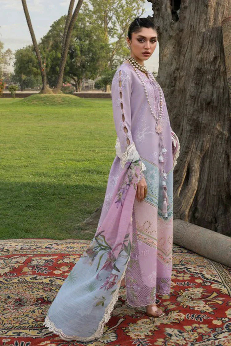 Picture of Saira Shakira - Bloom Luxury Lawn Collection - AVA-01B - Unstitched - Available at Raja Sahib